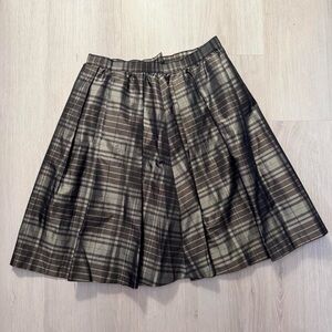 Japanese brand plaid skirt